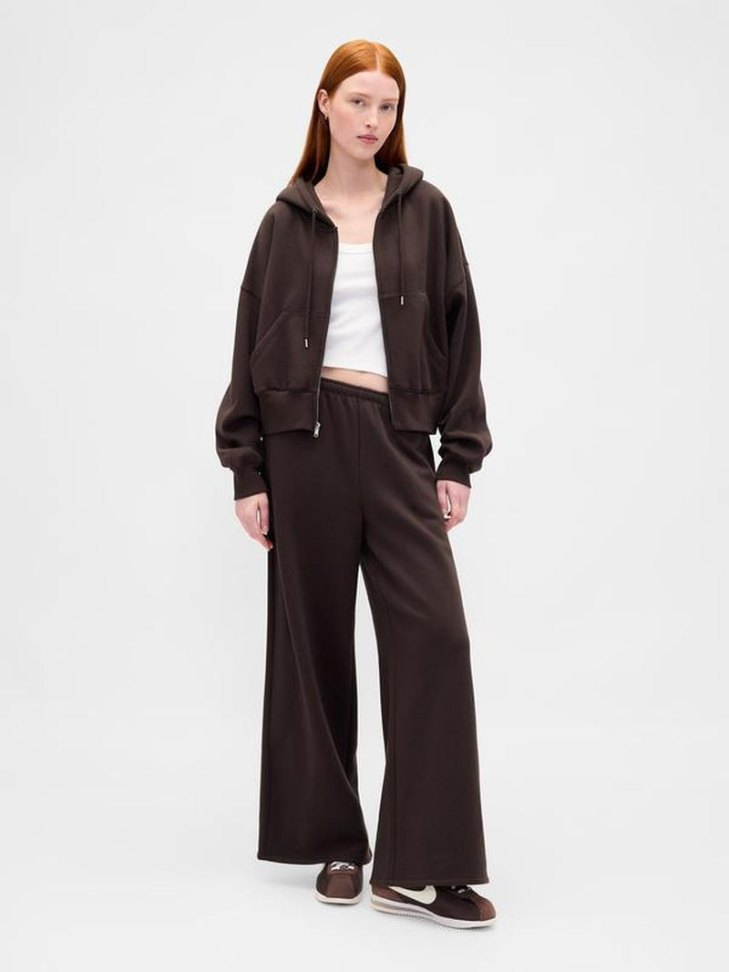 Gap Women'S Vintagesoft Baggy Wide-Leg Sweatpants