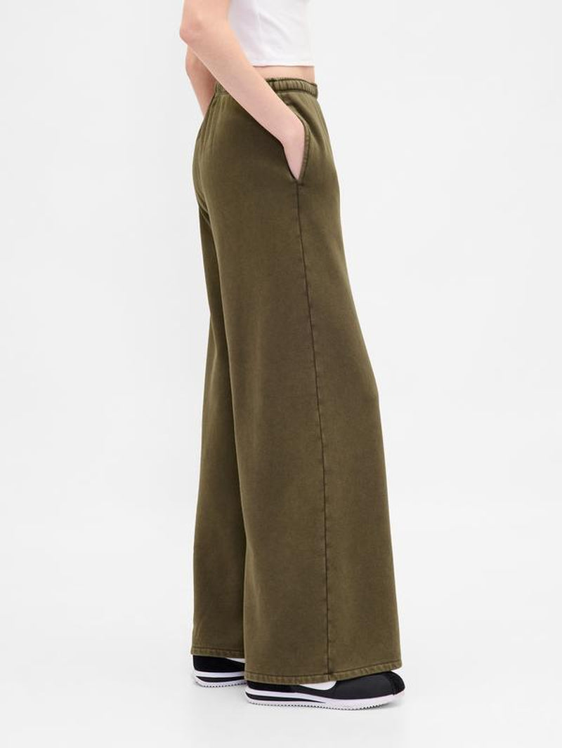 Gap Women'S Vintagesoft Baggy Wide-Leg Sweatpants